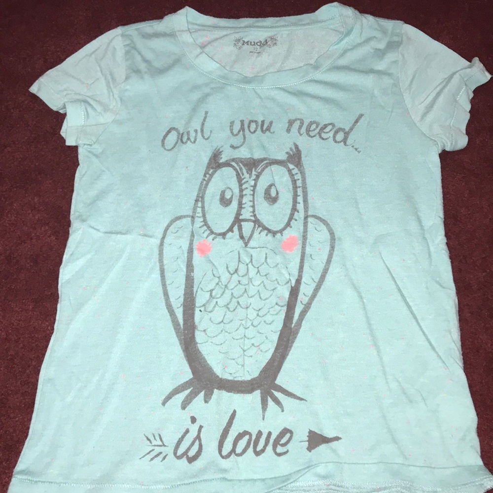 Girls owl T-shirt